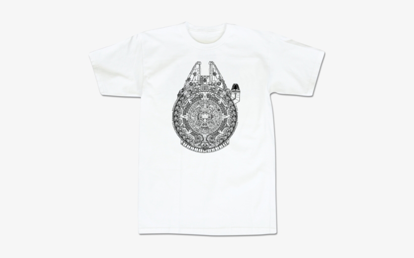 'new Millennium' T-shirt - Aztec Calendar, transparent png #4022220