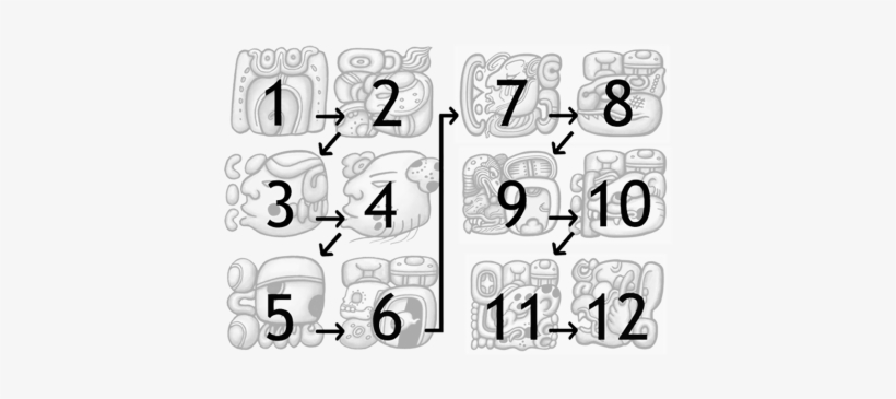 Mark Van Stone Draws Maya Glyphs - Maya Script, transparent png #4022309