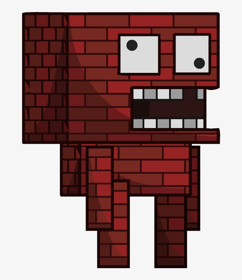 Brick Monster - Helmet Heroes Brick Monster, transparent png #4022339