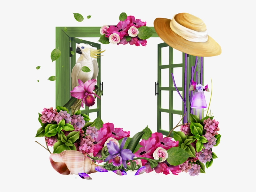 Image Du Blog Zezete2 - Png Flower Gif Frame, transparent png #4023098