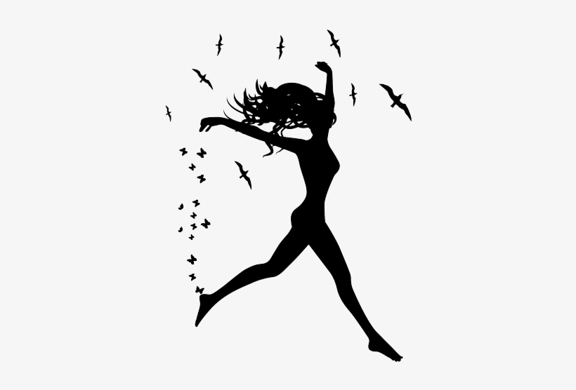 ¿por Qué Es Bueno Ser Mujer - Silueta De Mujer Png, transparent png #4023254