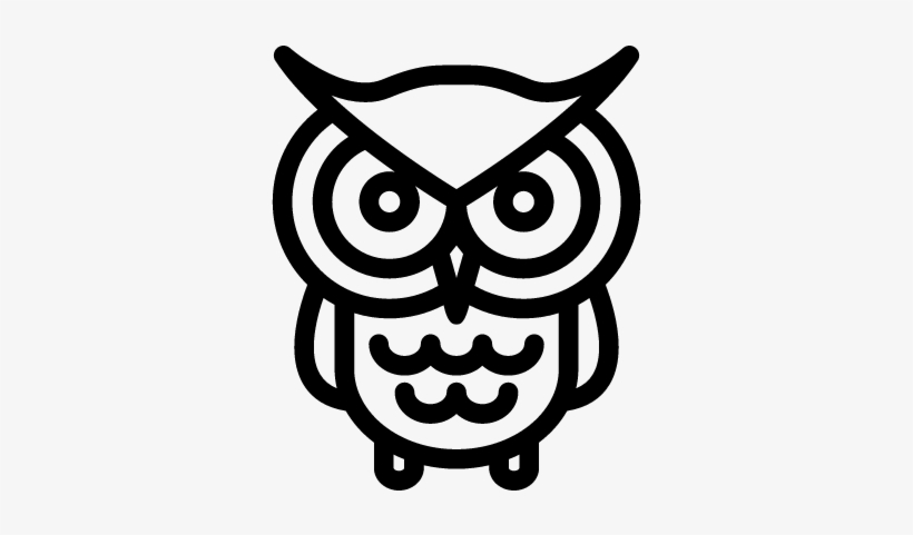 Big Owl Vector - Owl Svg File, transparent png #4023281