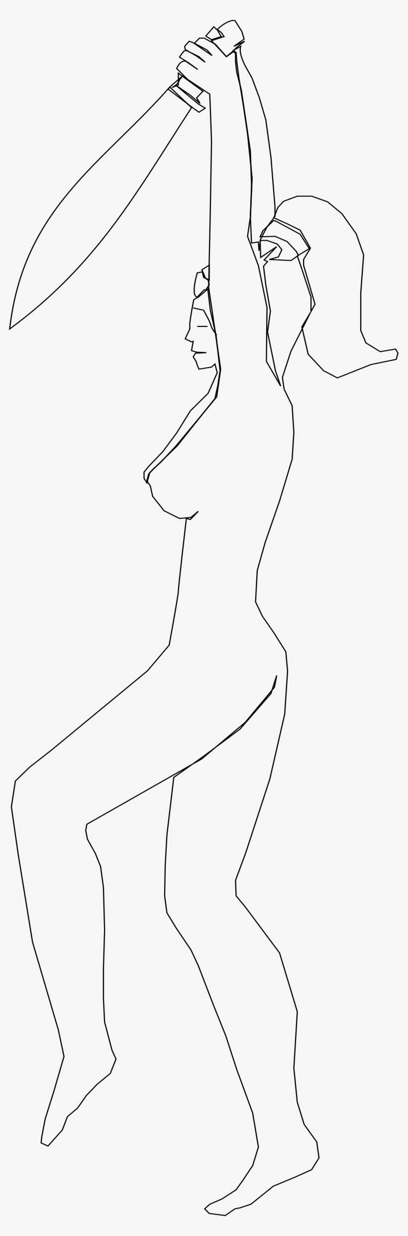 This Free Icons Png Design Of Mujer Con Machete, transparent png #4023542