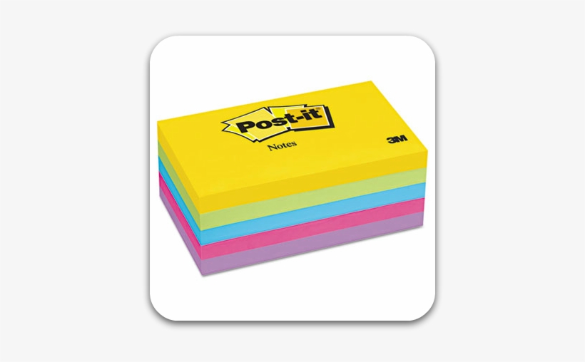 Ultra Color Notes, 3 X 5, Five Colors, 5 100-sheet, transparent png #4024063
