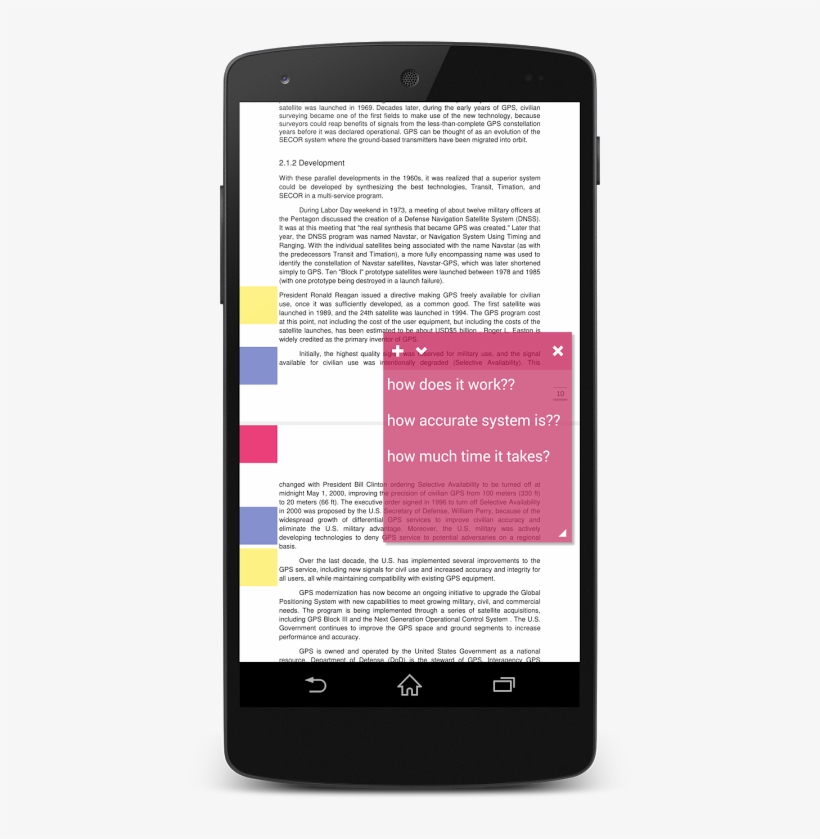 Sticky Note - Android, transparent png #4024183