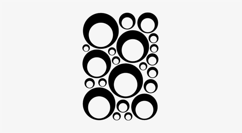 Simulador De Colores Paredes O Superficies - Stickers Noir Rond, transparent png #4024549