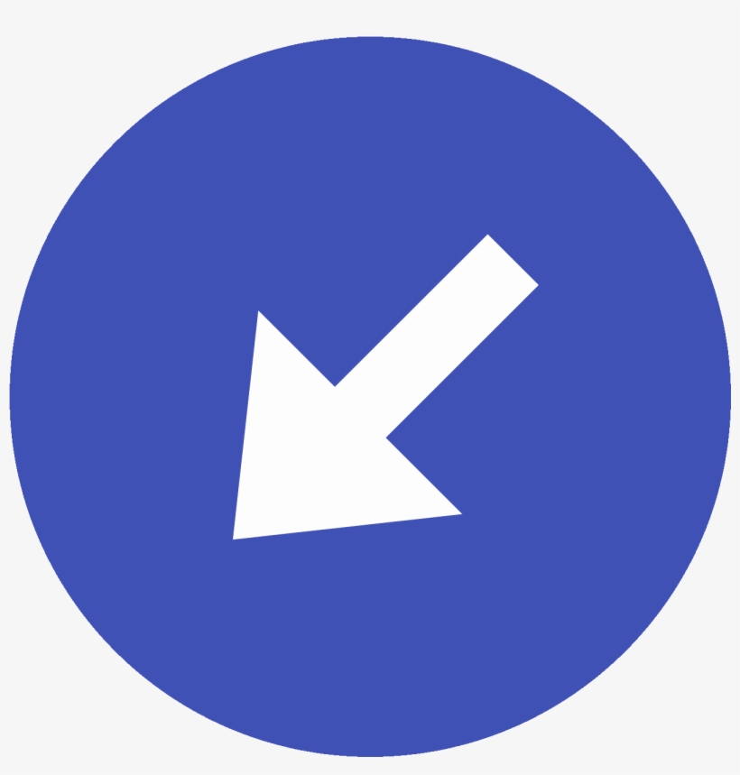 Abajo Izquierda Círculo Icon - Nyc A Train Symbol, transparent png #4024593