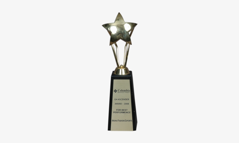 Trophy With Star - Trophy, transparent png #4024914