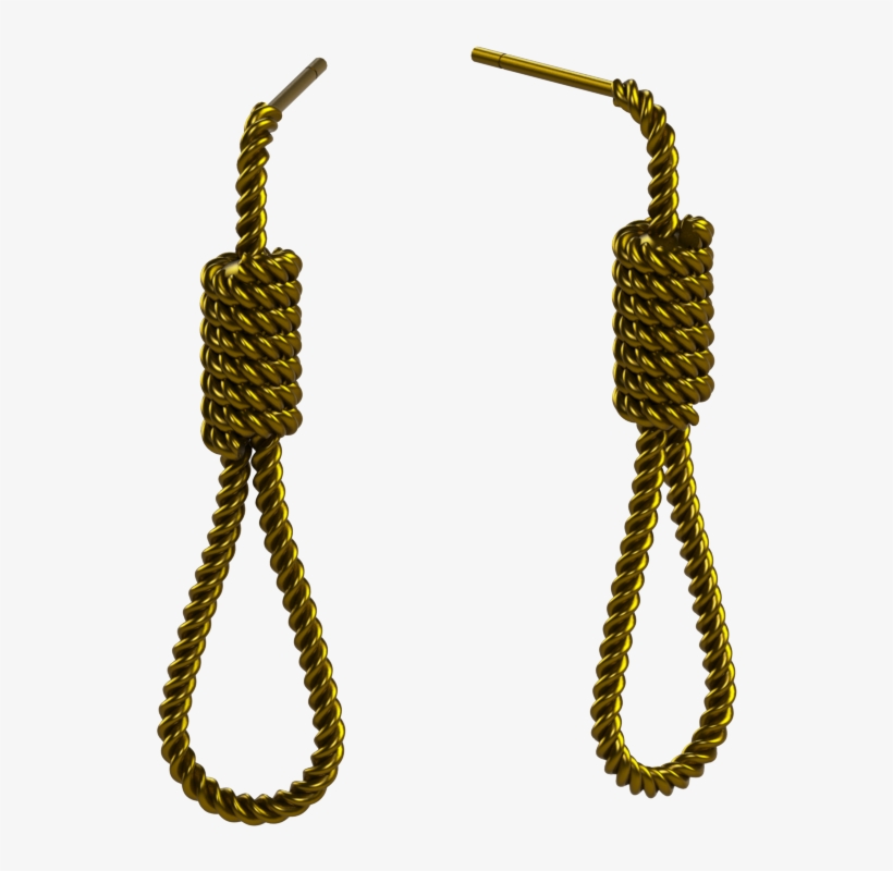 Halloween Hanging Rope Earrings - Halloween Hanging Rope, transparent png #4025065