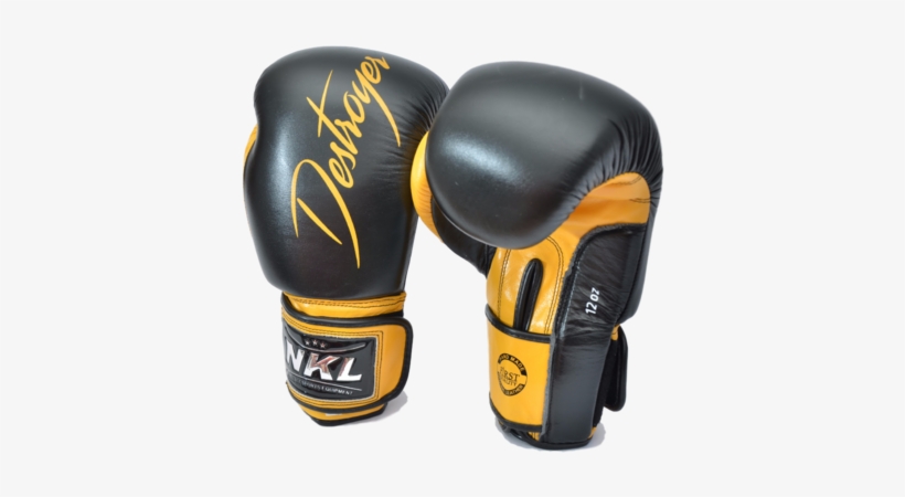 Guantes Boxeo "nkl Black Dog Destroyer" Piel De Bufalo - Glove, transparent png #4025161