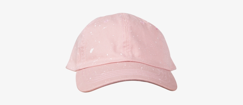 Pink Paint Splatter Dad Hat - Baseball Cap, transparent png #4025619