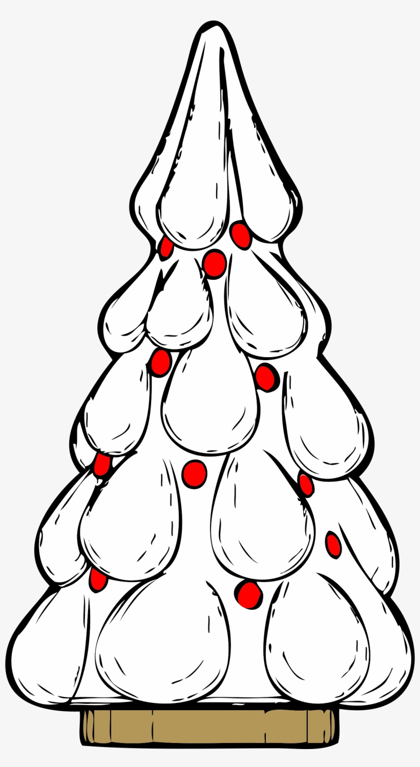 This Free Icons Png Design Of Snowy Xmas Tree, transparent png #4025652