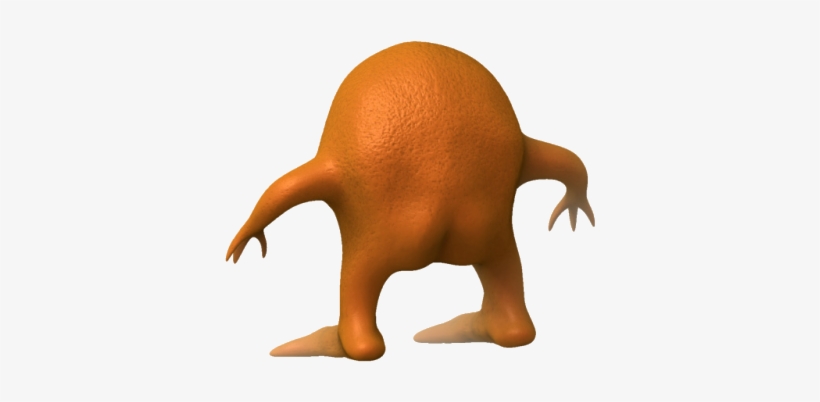 Orang Back Transparent - Orange Man, transparent png #4026071