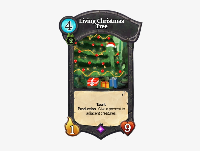 Living Christmas Tree 252 Kb - Ninja Toad Faeria, transparent png #4026373