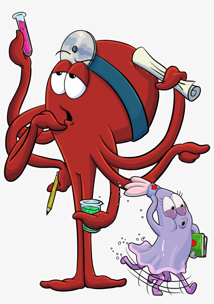 Doctopus - Nursing, transparent png #4026587