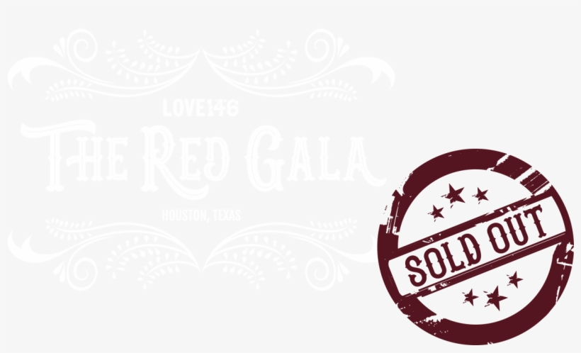 The Red Gala Website Banner Sold Out - Emblem, transparent png #4026589