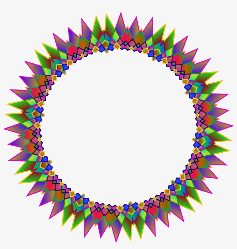 This Free Icons Png Design Of Prismatic Multipoint, transparent png #4026867