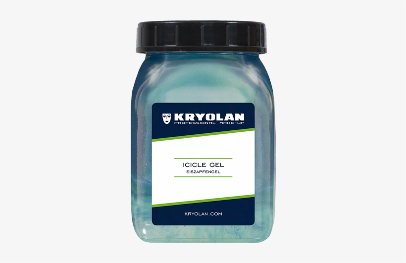 Ice Gel Has An Slightly Iridescent Blue Colour That - Kryolan Icicle Gel, transparent png #4027009