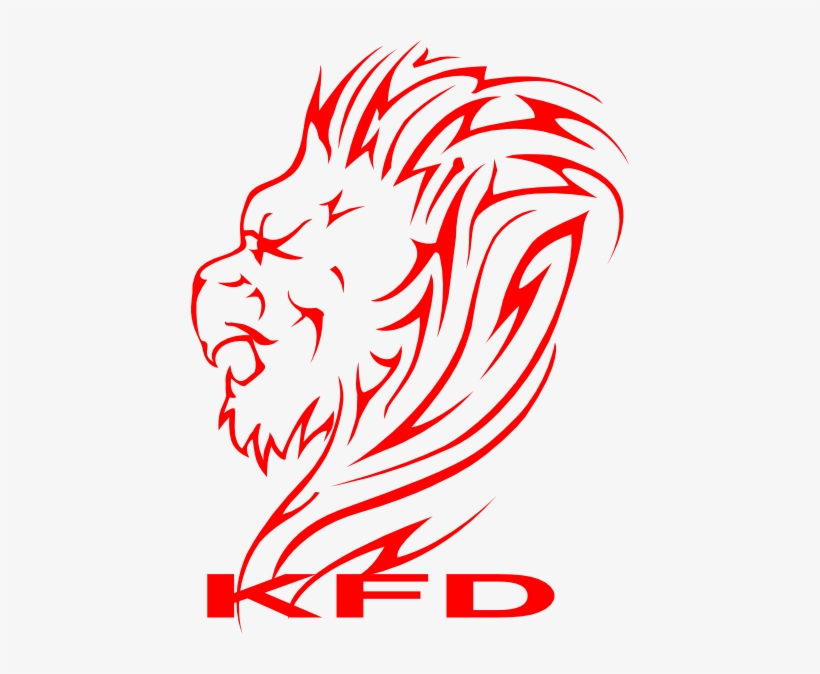 Kfd Lion Logo Clip Art - Lion Vector, transparent png #4027247