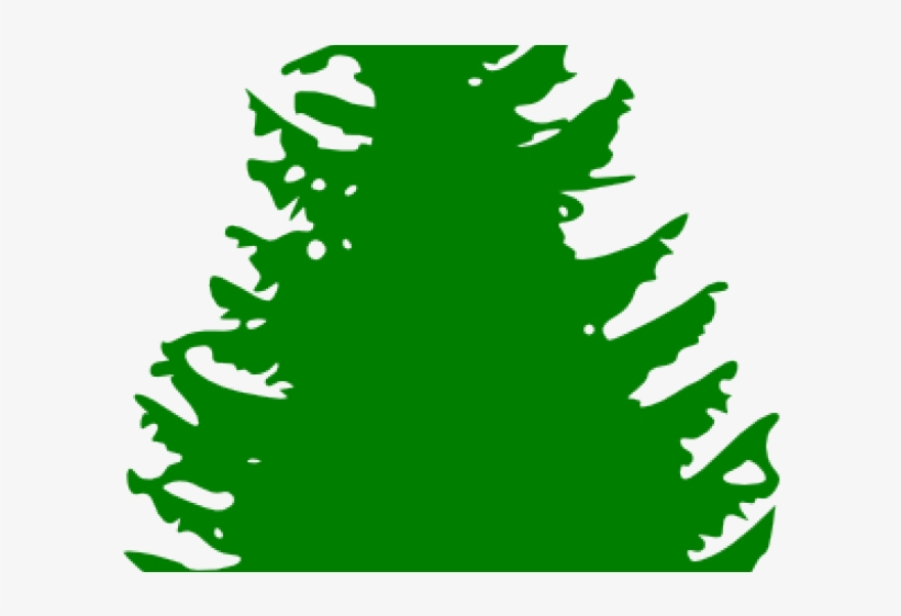 Silhouette Christmas Tree Png, transparent png #4027469