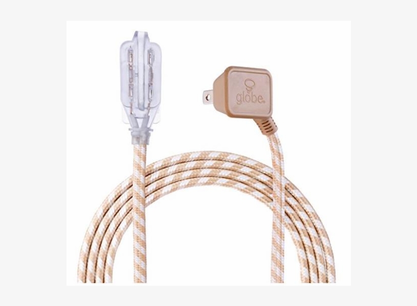 Ended - Globe Electric Designer Series 9-ft Fabric Extension, transparent png #4027525