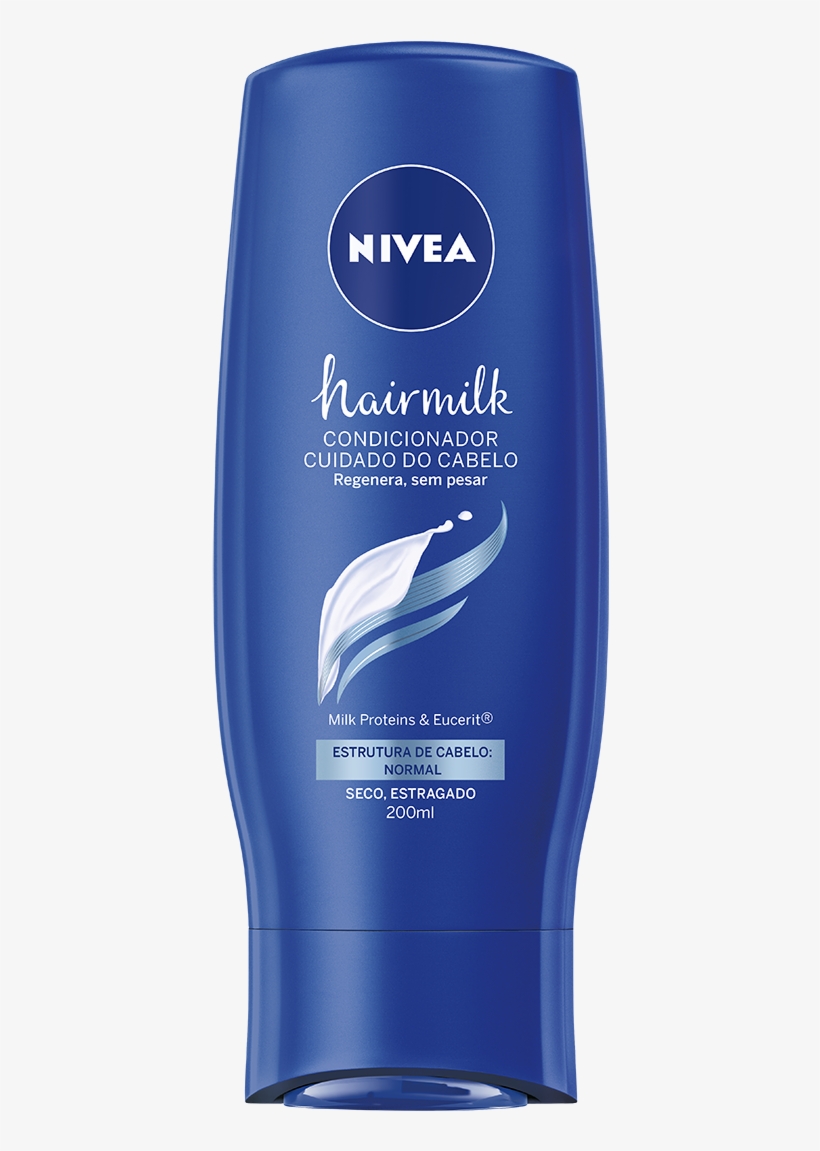 Cuidado Do Cabelo - Nivea Hair Milk Conditioner, transparent png #4027675