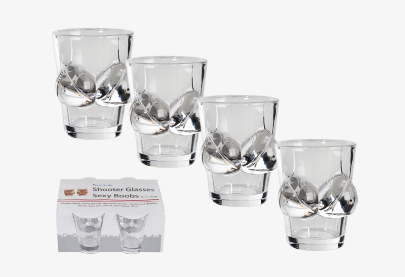 Shot Glasses / Shooter Glass Set Sexy Boobs 50ml 4 - Shot Glass Russian Boobs, transparent png #4028075