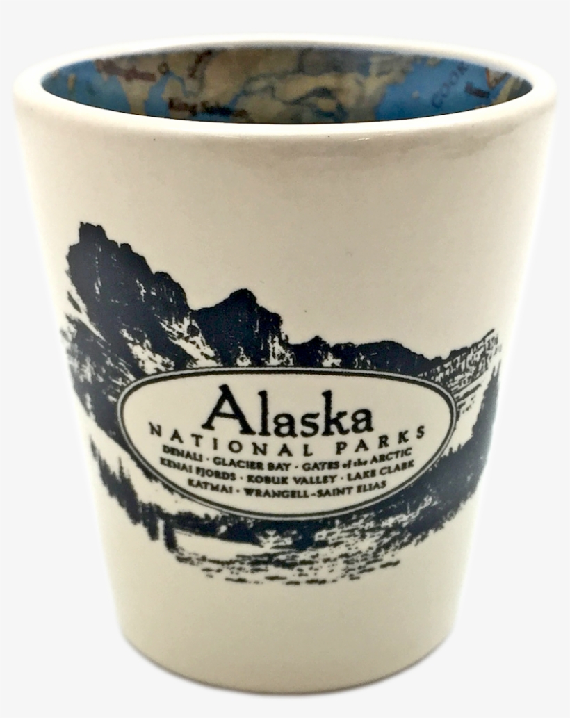 Alaska National Parks Shot Glass - Shot Glass Alaska, transparent png #4028175