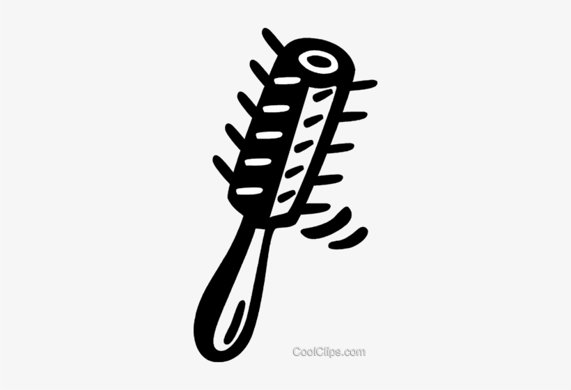 Hairbrush Royalty Free Vector Clip Art Illustration Escova Vetor Png Free Transparent Png Download Pngkey