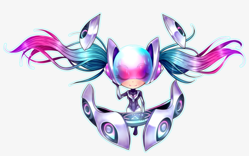 Report Abuse - League Of Legends Chibi Sona, transparent png #4028246