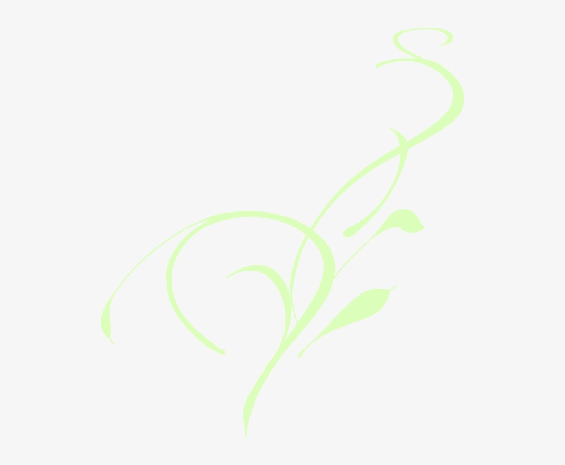Light Green Swirl, transparent png #4028677
