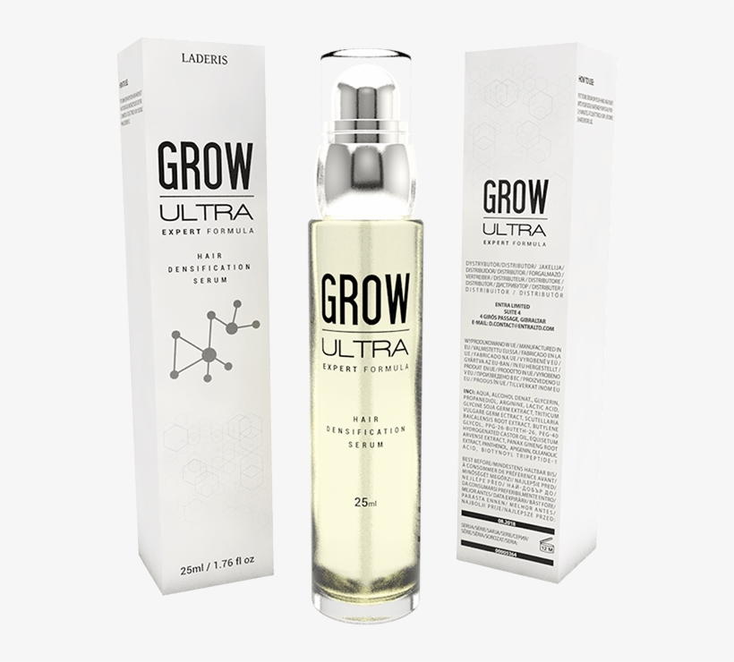 Em Um Mês Vais Fortalecer O Cabelo, Parar A Queda, - Grow Ultra, transparent png #4028698