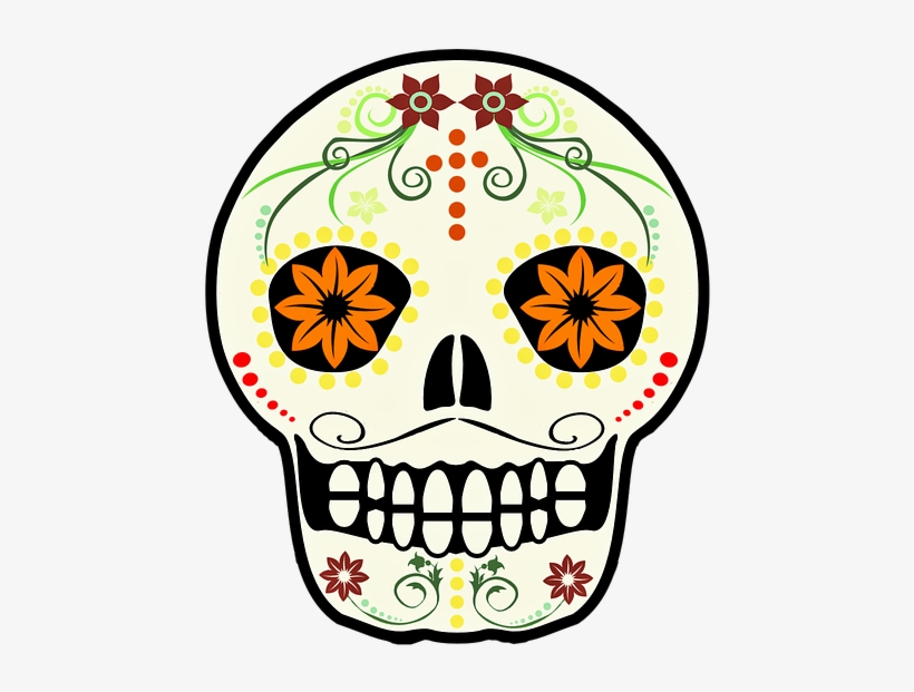 Calavera Png, transparent png #4028851