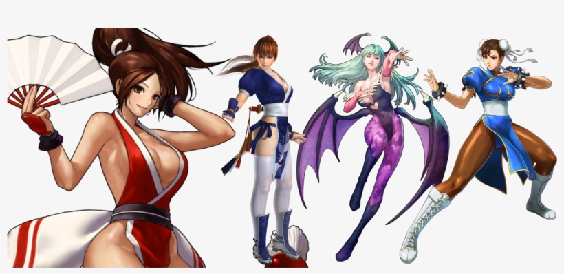 Juegospeleas Girls - Mai The King Of Fight, transparent png #4028908