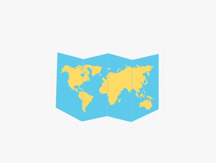 Set 3-postcards - Humpback Whale Distribution Map, transparent png #4028991