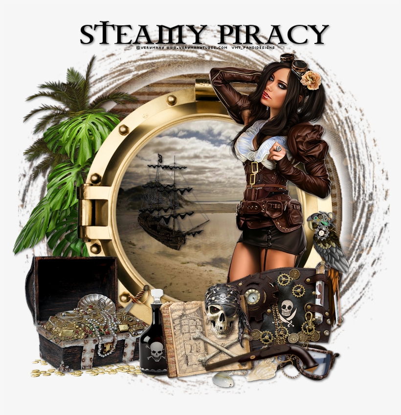 Pirate Treasure Box Life Size Replica, transparent png #4029083