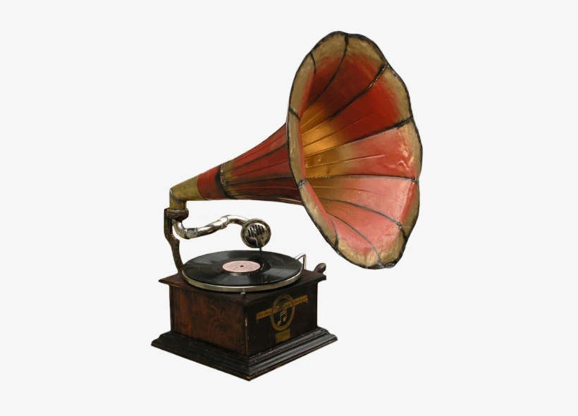 Gramophone - Phones 100 Years Ago, transparent png #4029416