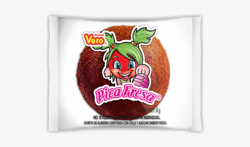 Dulces Vero Pica Fresa Strawberry Chili Gummies - 30, transparent png #4029447