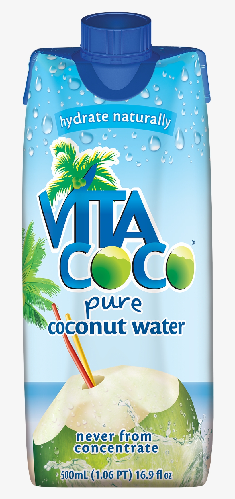 Vita Coco Coconut Water, transparent png #4029654
