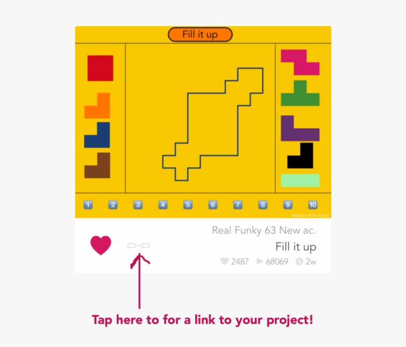 Get Link To Your Hopscotch Project 720 - Portable Network Graphics, transparent png #4030002
