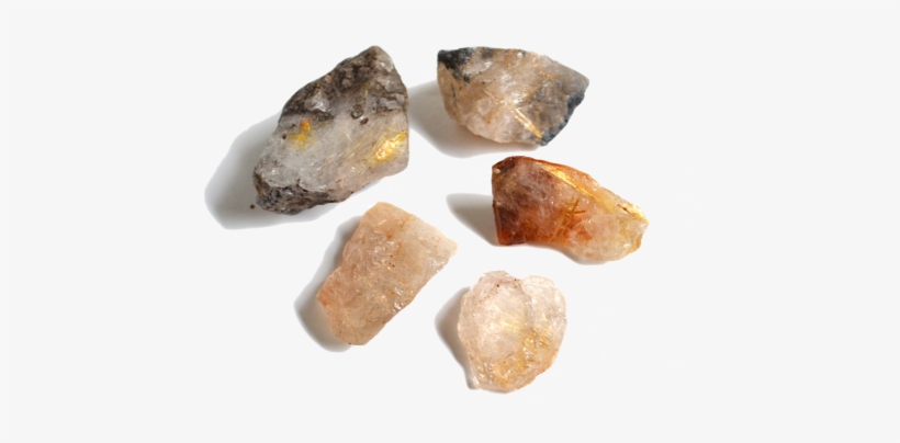 Rutilated Quartz - Mineral, transparent png #4030442