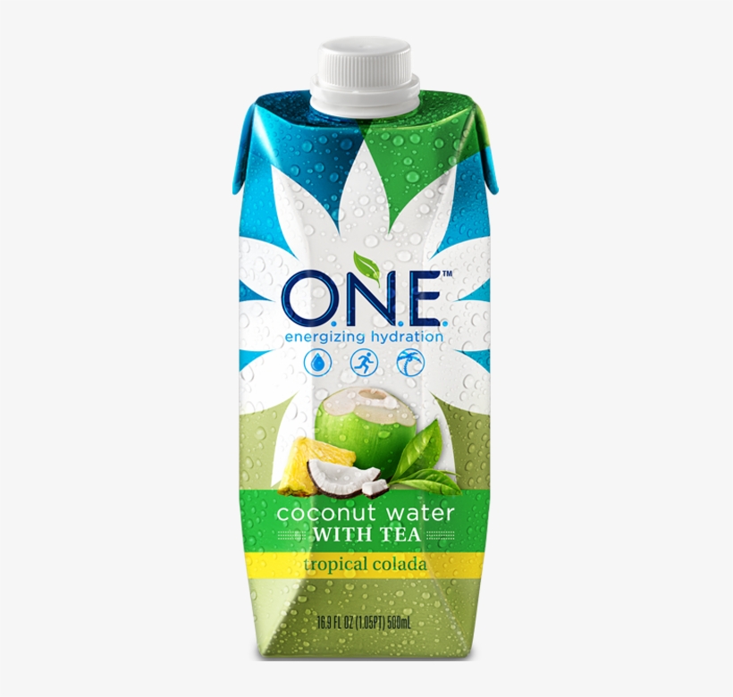 O.n.e Natural Coconut Water 16.9 Oz Cartons - Pack, transparent png #4030443