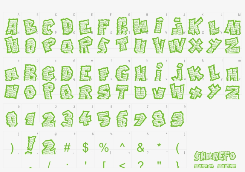 Font Doonga Slash Preview - Font, transparent png #4030686