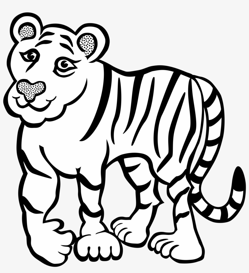 This Free Icons Png Design Of Tiger, transparent png #4030730