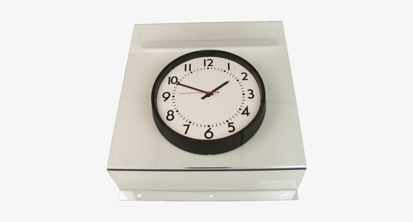 Polycarbonate Guards - Alpha Electric Wall Clock By J. Thomas 13" - Made In, transparent png #4030886