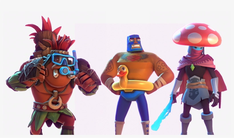 By Angry Mob - Brawlout Characters, transparent png #4030963