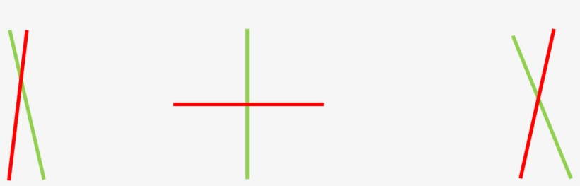 Estas Rectas No Se Conservan Equidistantes Ya Que Se - Rectas Secantes Oblicuas Ejemplos, transparent png #4030988