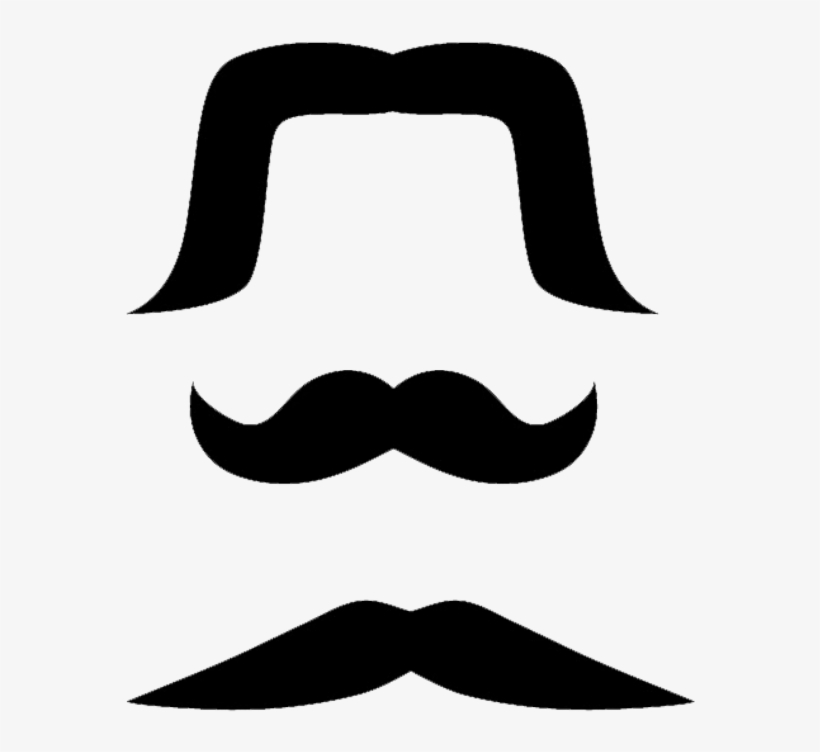 Free Mexican Mustaches Clip Art Transparent Background - Child, transparent png #4030997