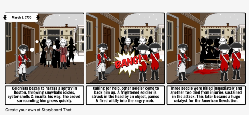 Boston Massacre - Cartoon, transparent png #4031202