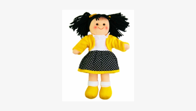 Hopscotch Doll Lola - Hopscotch Collectibles Rag Doll – Lola 25cm, transparent png #4031415